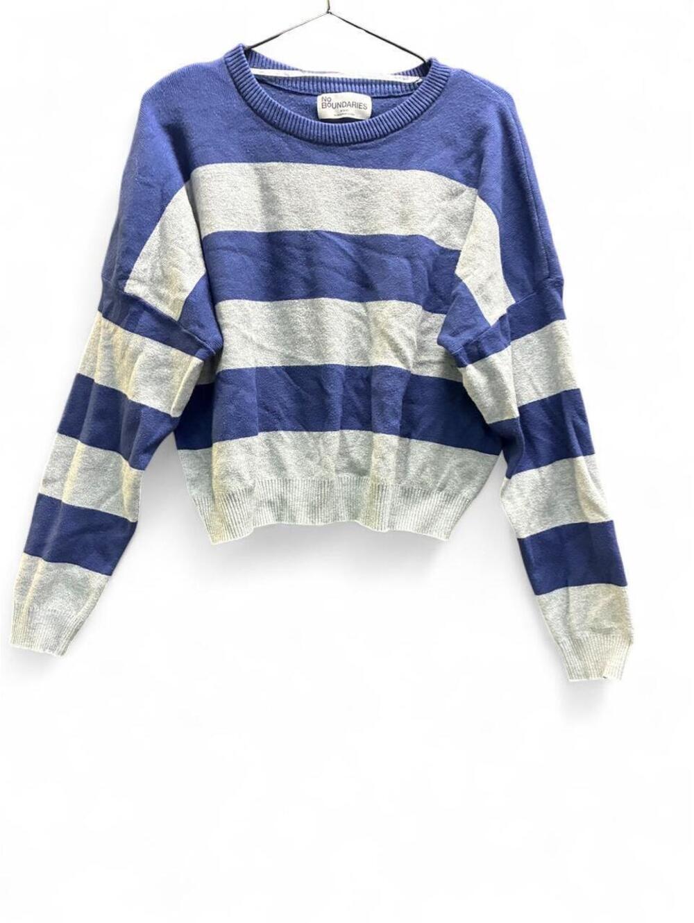 No Boundaries Women's Blue and Multi Jumper
